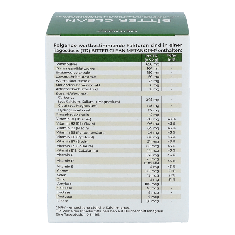 BITTER CLEAN Pulver METANORM®