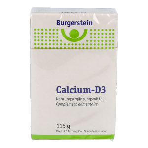 Burgerstein Calcium D3 Toffees 22 Stk.