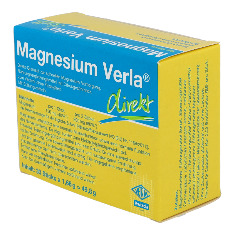 Magnesium Verla direkt Stick Citrusgeschmack