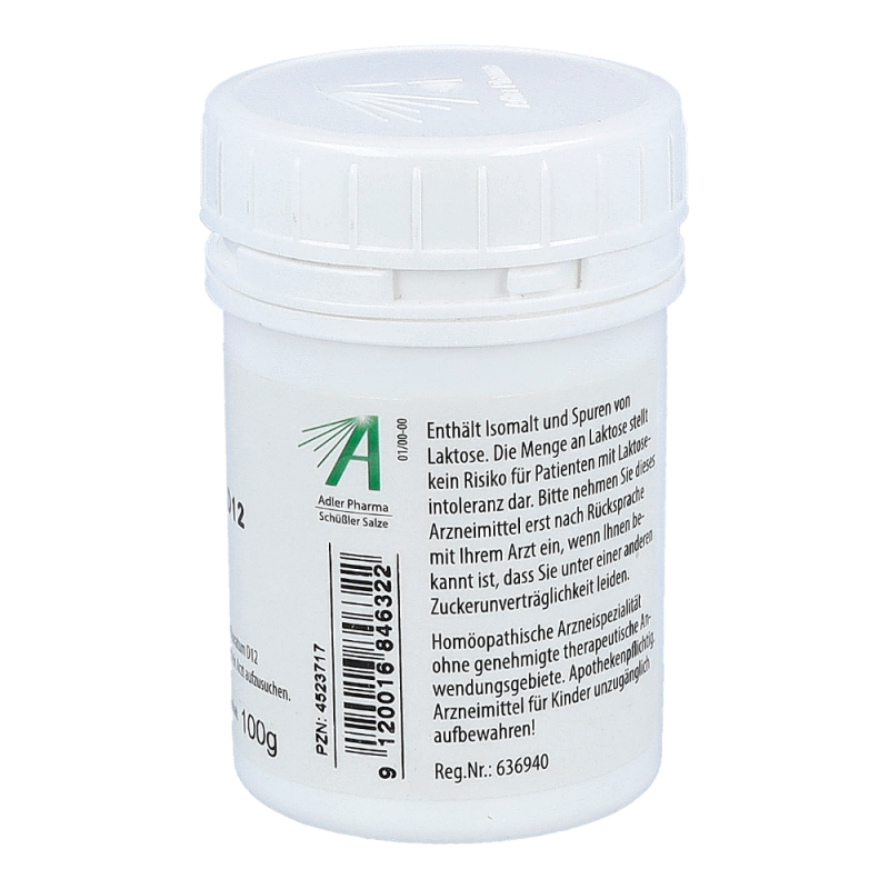 Schüßler Nr. 1 Calcium fluoratum D12 Kautabletten 100 g