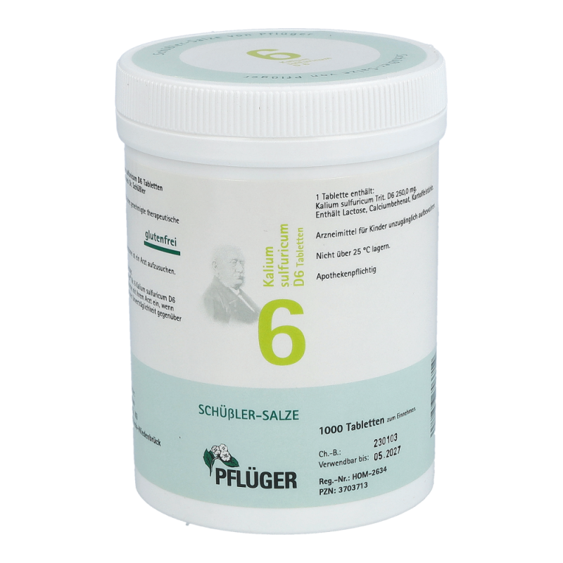 Pflüger Dr. Schüßler Nr. 6 Kalium Sulfuricum 250 g