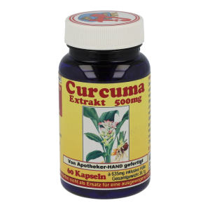Curcuma Kapseln 500 mg Extrakt 60 Stk.