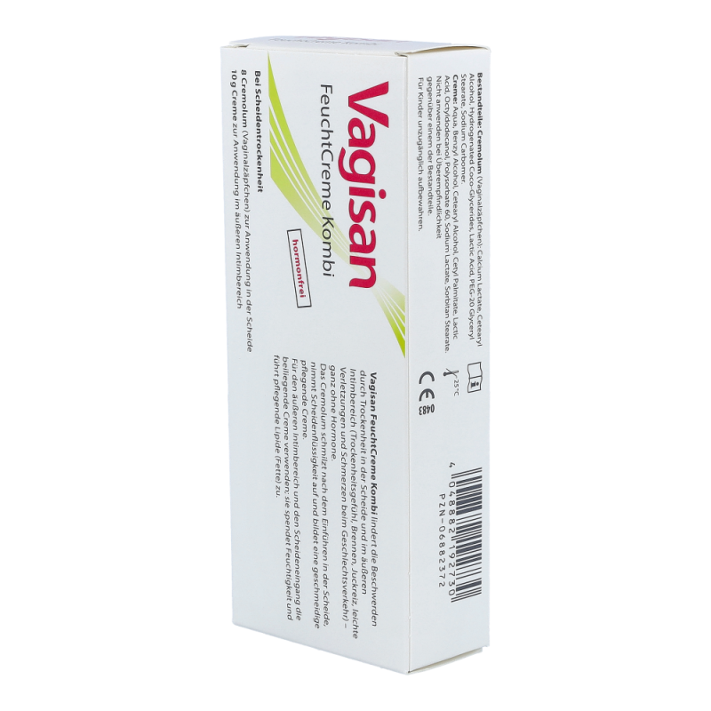 Vagisan FeuchtCreme Kombi 8 Zäpfchen +10 g Creme