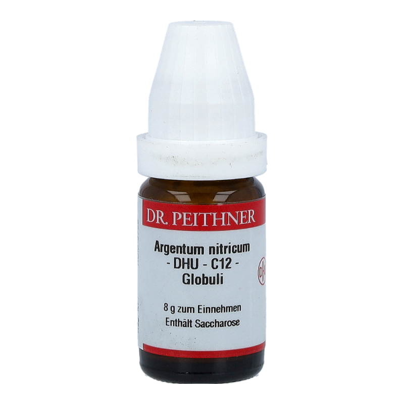 Argentum Nitricum DHU 8 g C 12 Globuli