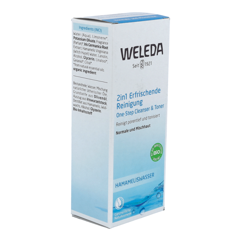 Weleda Erfrischende 2-in-1 Reinigung 100 ml