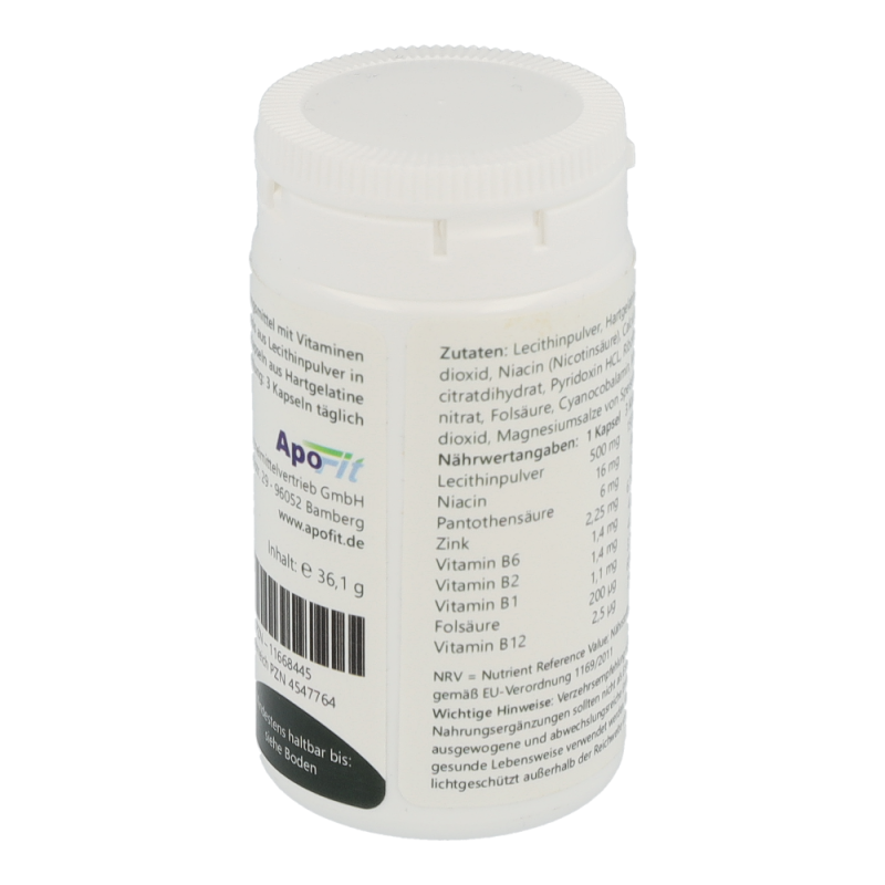 Lecithin + Vitamin B Komplex Medifit 50 Stk.