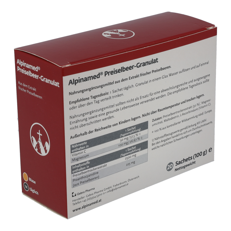 Alpinamed Preiselbeer Granulat