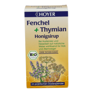 Hoyer Fenchel und Thymian Honigsirup 250 g