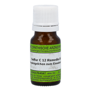 Sulfuricum Remedia 10 g C 12 Globuli