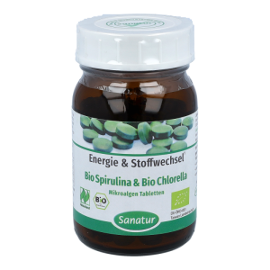 Sanatur Bio Spirulina & Chlorella Tabletten 250 Stk.