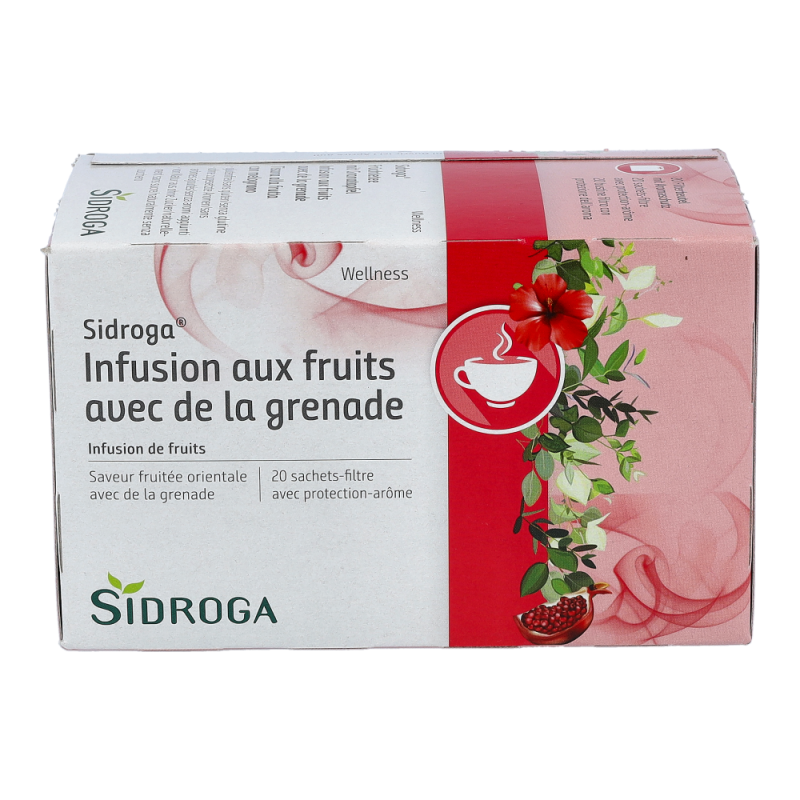 Sidroga Tee Wellness Früchte mit Granatapfel 20 Btl.
