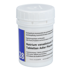 Adler Pharma Schüßler Nr. 28 Natrium Vanadium D 12 100 g D 12