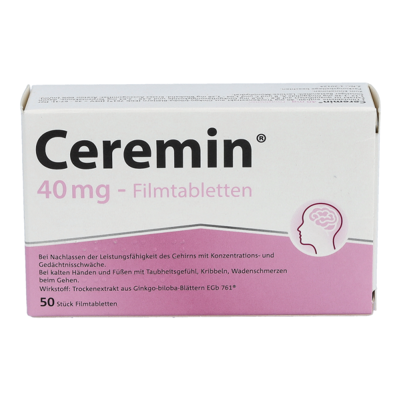 Ceremin 40 mg Filmtabletten 50 Stk.