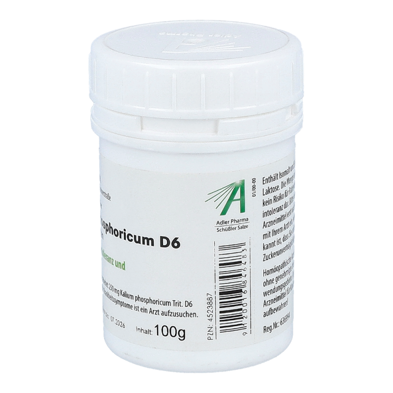 Schüßler Nr. 5 Kalium phosphoricum D6 Kautabletten 100 g