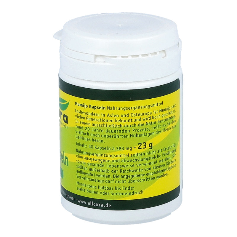 Allcura Mumijo 150 mg Kapseln 60 Stk.