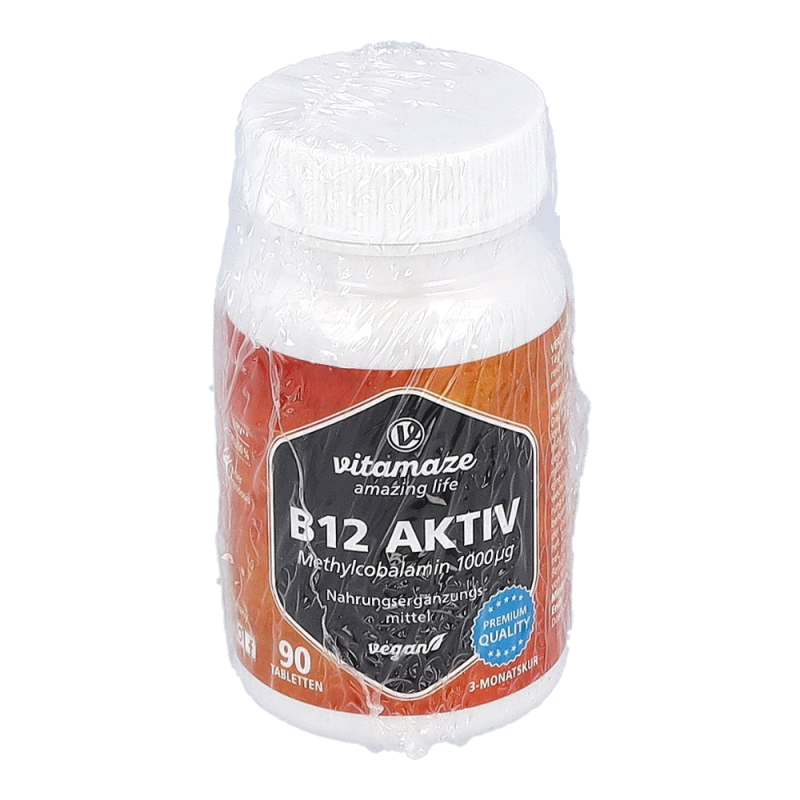 B12 Aktiv 1000 mcg Tabletten 90 Stk.