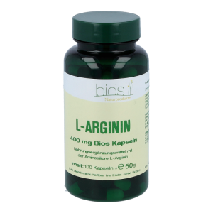 Bios L-Arginin 400 mg Kapseln