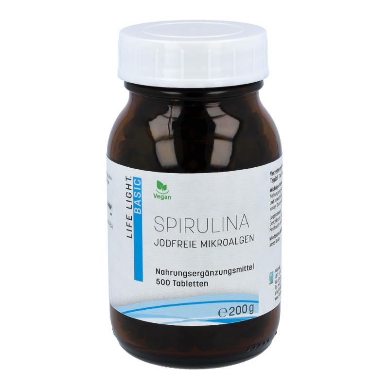 Microalgen Spirulina 400 mg Tabletten 500 Stk.