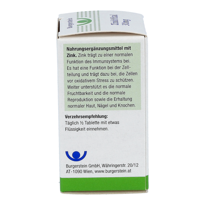 Burgerstein Zinkvital 30 mg Tabletten 40 Stk.