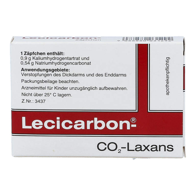 Lecicarbon Zäpfchen