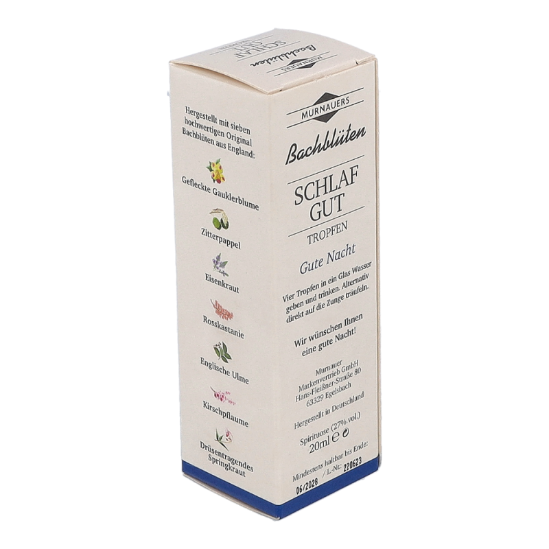 Murnauers Bachblüten Tropfen Schlaf Gut 20 ml