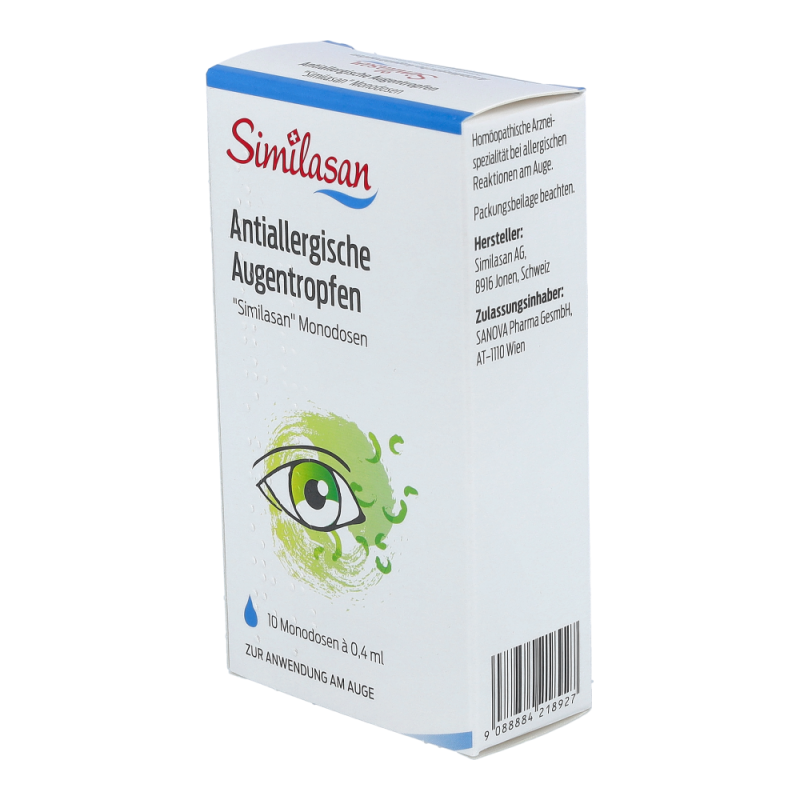 Similasan Antiallergische Augentropfen Monodosen 10 Stk.