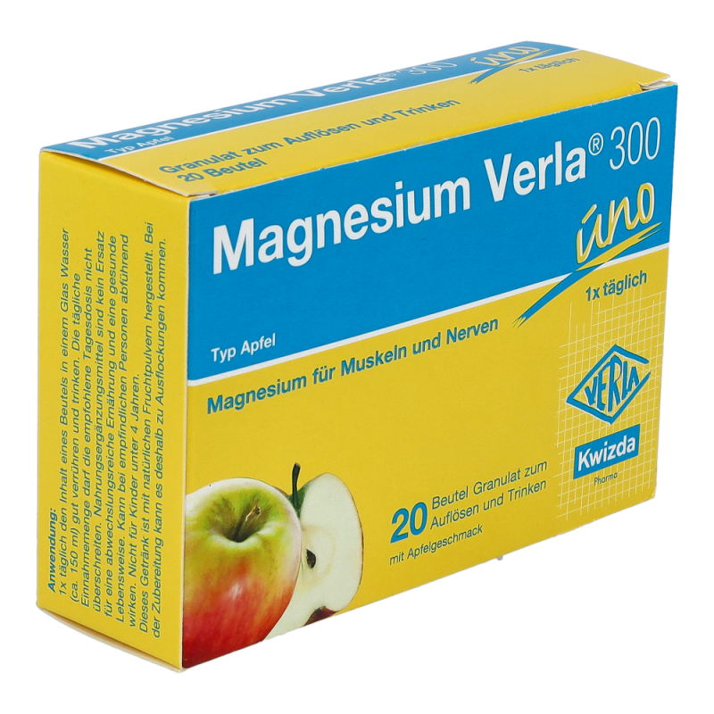 Magnesium Verla 300 Uno Granulat Apfel