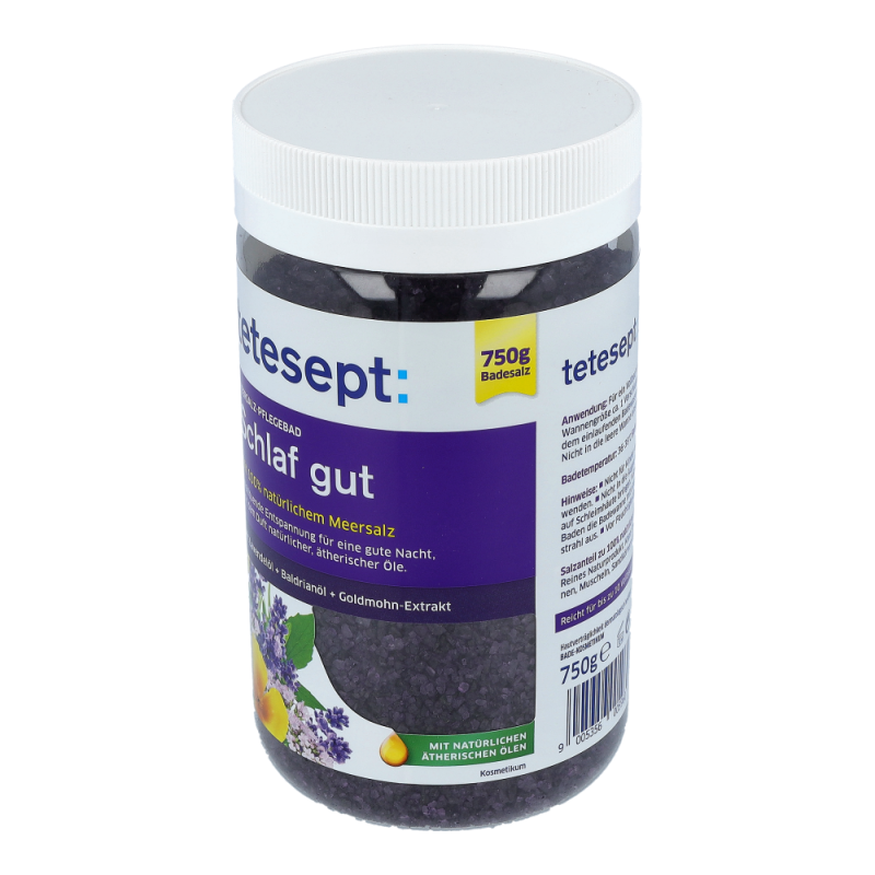 Tetesept Schlaf Gut Meersalz 750 g