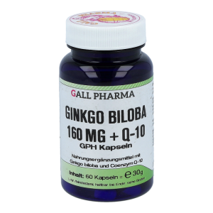 Gingko Biloba 160mg + Q10 Kapseln