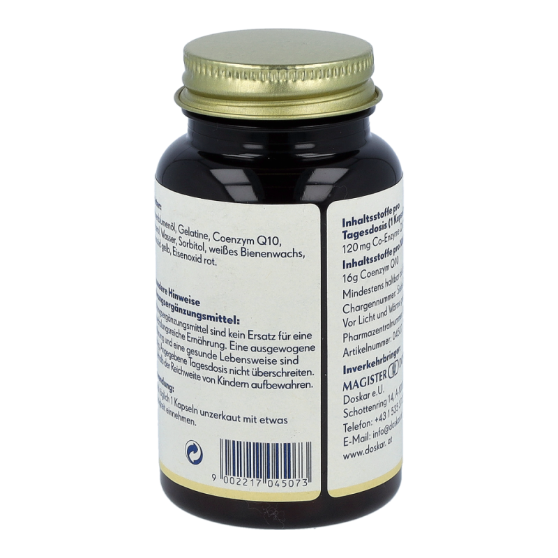 Mag. Doskar Q10 Coenzym Kapseln 80 Stk.