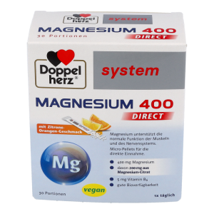 Doppelherz system Magnesium 400 Direct 30 Stk.