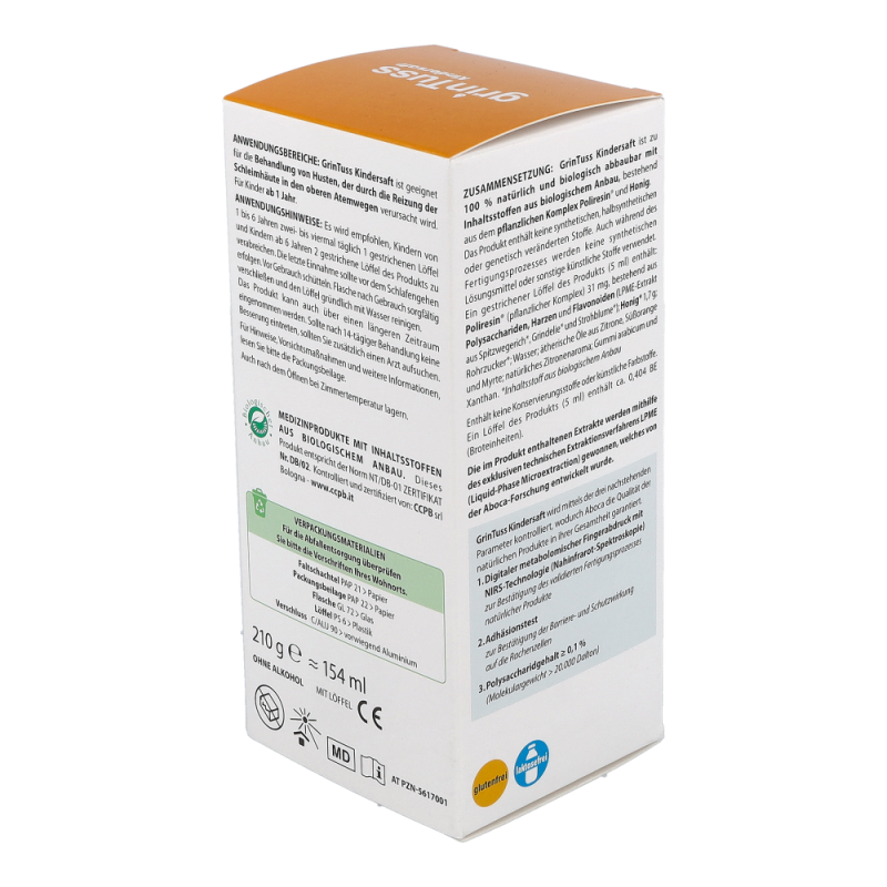 Aboca grintuss Hustensaft Kinder