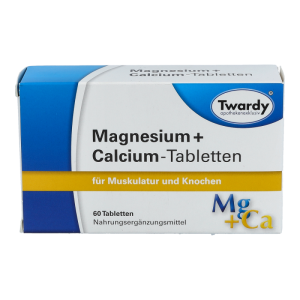Twardy Magnesium mit Calcium Tabletten 60 Stk.