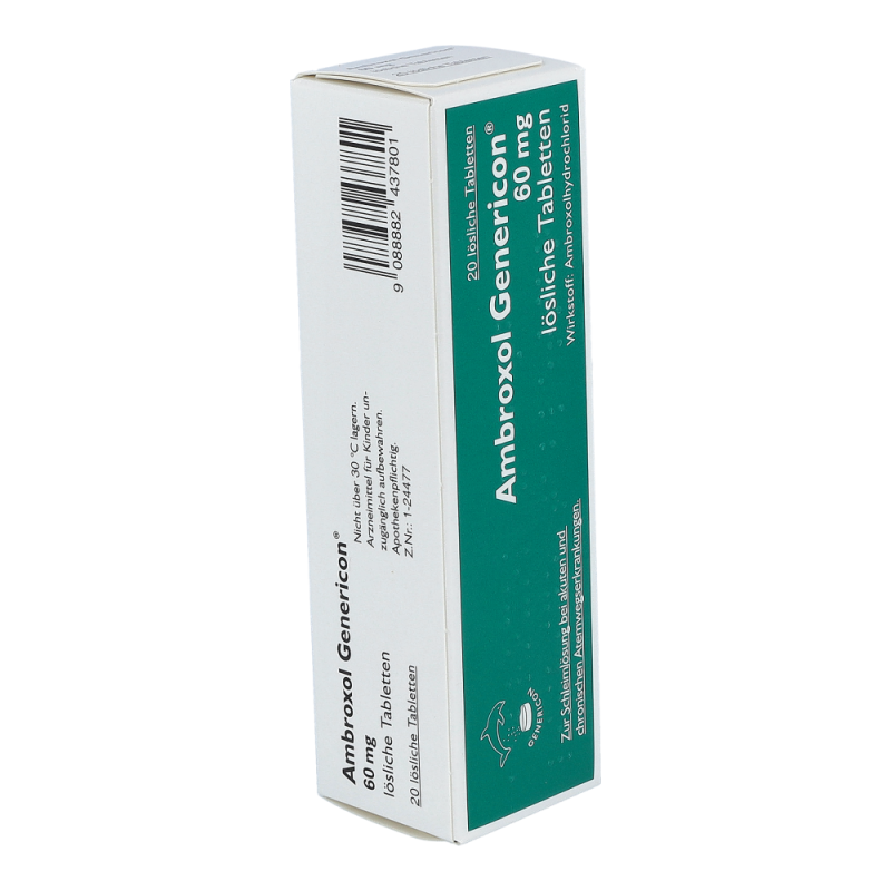 Ambroxol Genericon lösliche Tabletten 60 mg 20 Stk.
