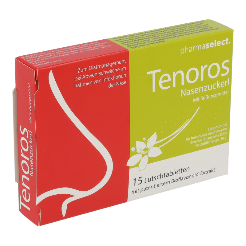Tenoros Nasenzuckerl Lutschtabletten 15 Stk.