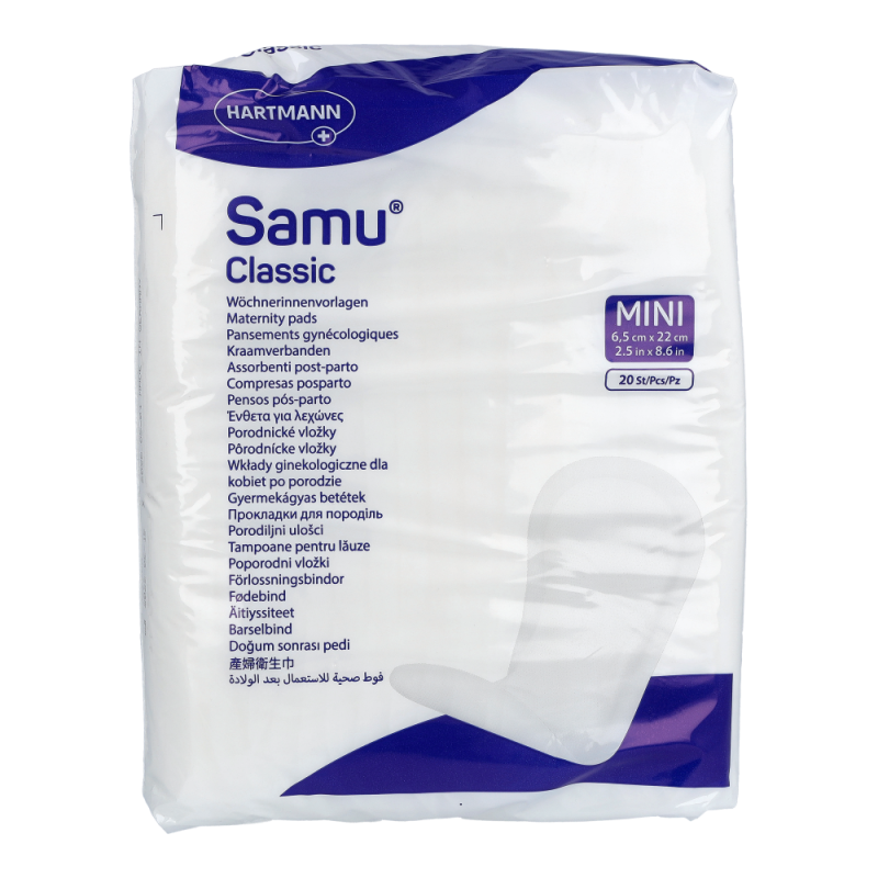 Hartmann Samu Wöchnerinnen Vorlagen 20 Stk. Mini Classic