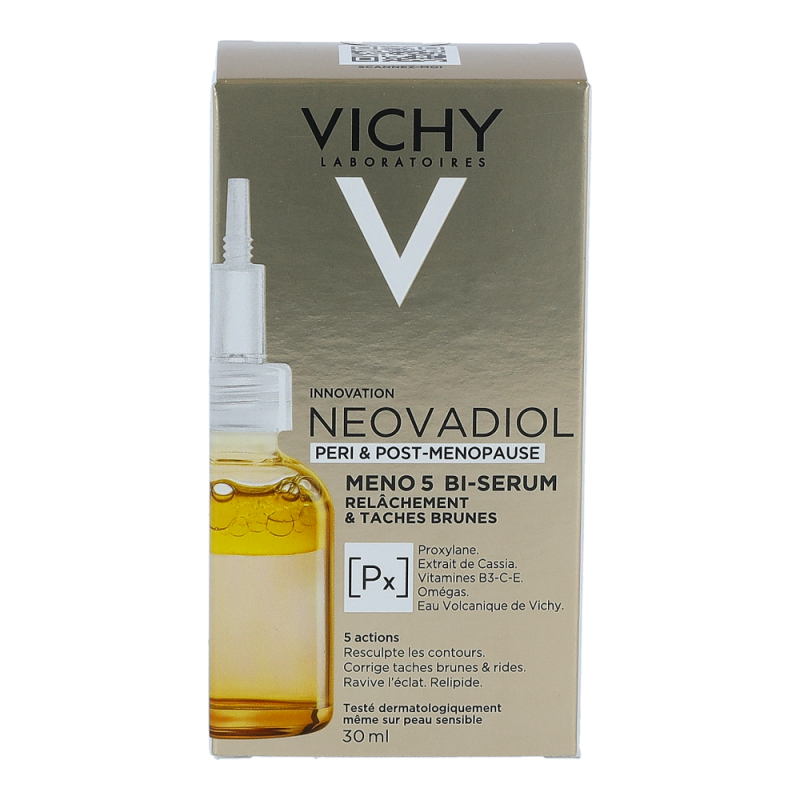 VICHY Neovadiol Meno 5 BI-Serum, Gesichtspflege mit Vitamin C 30 ml