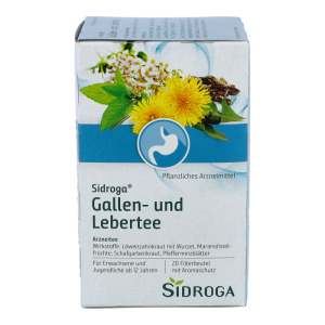 Sidroga Tee Galle + Leber 20 Btl.