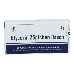 Glycerin Zäpfchen Rösch 1g