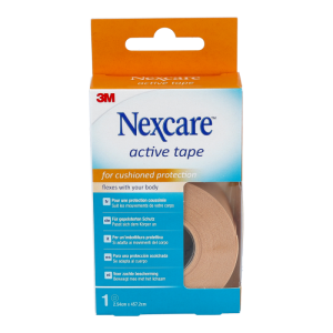 Nexcare Active Tape Pflaster 2,5 cm x 4,5 m