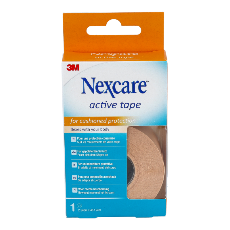 Nexcare Active Tape Pflaster 2,5 cm x 4,5 m