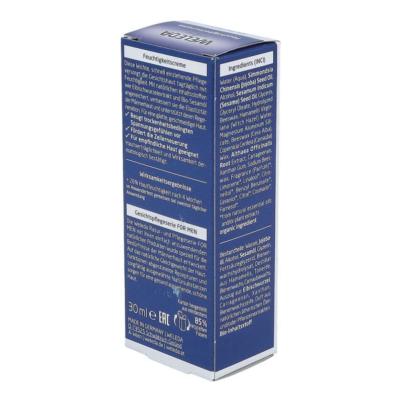 Weleda Feuchtigkeitscreme für den Mann 30 ml