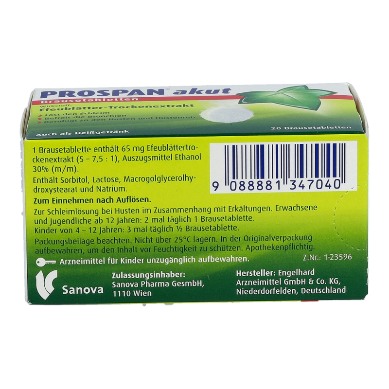 Prospan akut Husten-Brausetabletten 20 Stk.