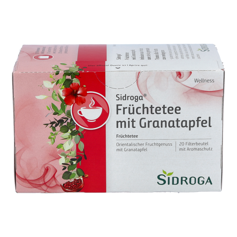 Sidroga Tee Wellness Früchte mit Granatapfel 20 Btl.