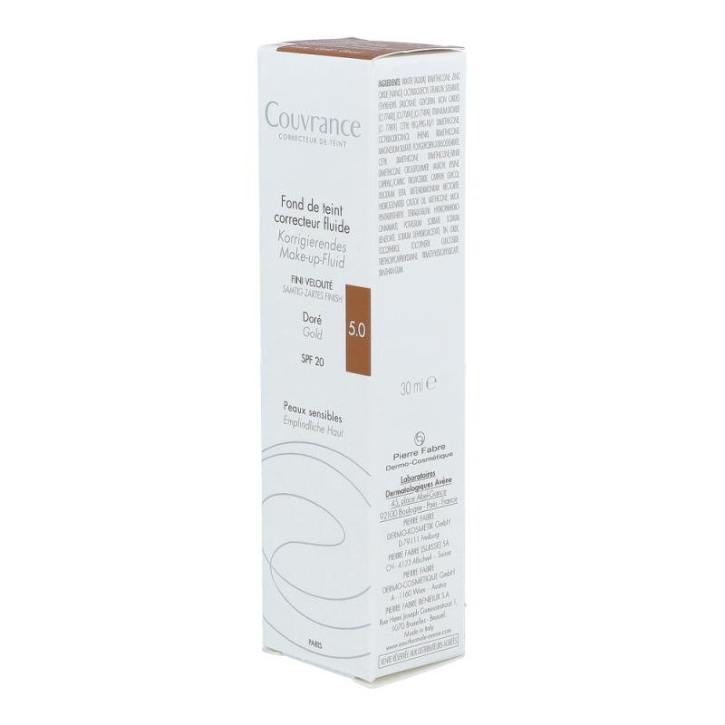 Avene COUVRANCE Make-Up Fluid golden 5.0