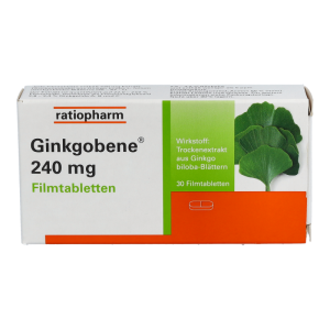 Ginkgobene Filmtabletten 240mg 30 Stk.