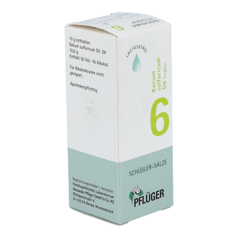 Pflüger Dr. Schüßler Nr. 6 Kalium Sulfuricum 30 ml