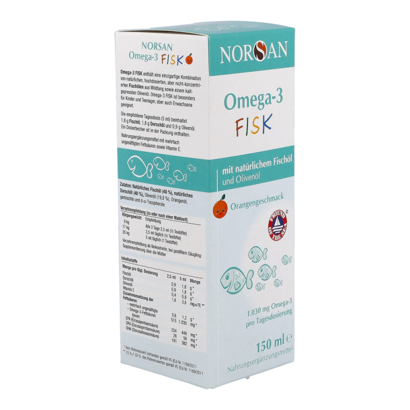 Norsan Omega-3 FISK Öl