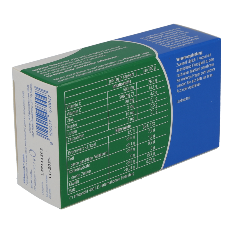 Promacula Kapseln Lutein 60 Stk.