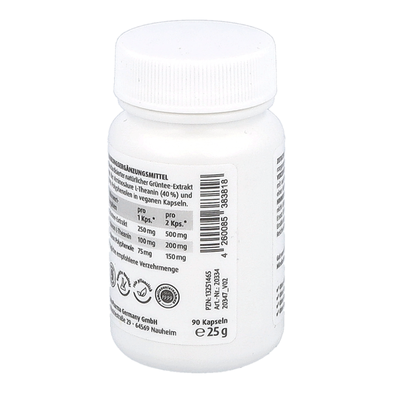 ZeinPharma L-Theanin 250 mg Kapseln 90 Stk.